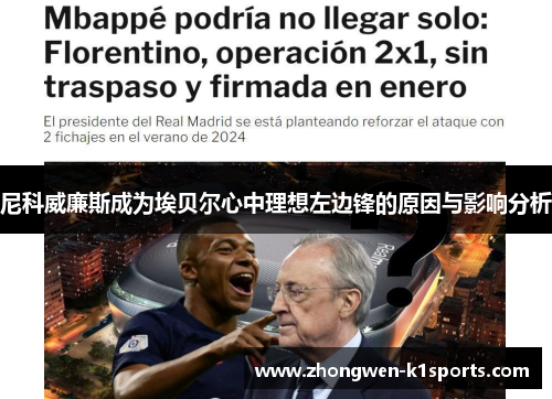 尼科威廉斯成为埃贝尔心中理想左边锋的原因与影响分析